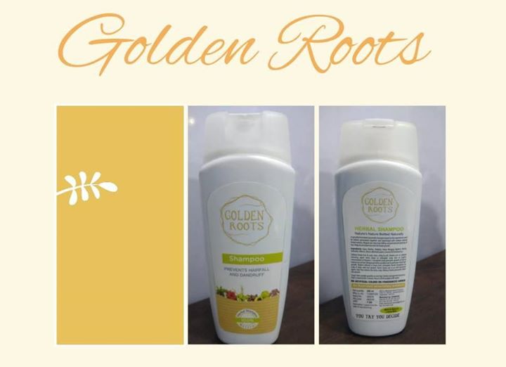 GOLDEN ROOTS HAIR SHAMPOO on 60% Trs